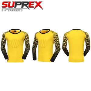 Camiseta de fútbol de manga larga para hombre, uniformes de portero para adulto, camisas de manga larga de portero, pantalones o pantalones cortos - Product Image 3