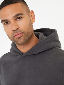 Sudaderas con capucha en blanco de algodón 100% de peso pesado Hombres Logotipo de bordado personalizado Sudaderas con capucha clásicas unisex para hombres - Product Image 3