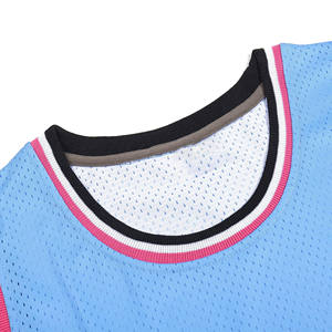 Maillot de basket-ball officiel, veste d'entraînement, design, couleurs d'équipe, équipement d'entraînement, polyester haute densité, panneaux extensibles, ajustement confortable - Product Image 3