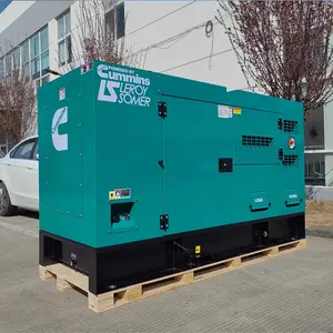 3-фазный бесшумный дизельный генератор 125 кВА цена для продажи 100kw groupe электрический генератор 125 кВА с двигателем Cummins