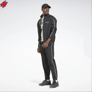 ชุดวอร์มไนลอนสองชิ้นชุดวอร์มน้ำหนักเบาชุดออกกำลังกายวิ่งจ๊อกกิ้งพร้อมซิป - Product Image 5