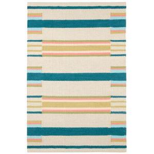 Luxury Modern Striped Cotton Flat Weave <b>Rugs</b> Hand Woven Indoor & <b>Outdoor</b> Economical Area <b>Rugs</b> & Sets Great Value By ITHL - Product Image 1