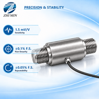 Cellule de pesage de type colonne 100-6000 kN, tension-compression, IP67, pour machines d'essai, balances électroniques et équipements de levage