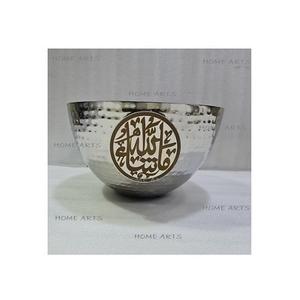 Tazón de Chocolate de Acero Inoxidable Martillado, Diseño Único, Forma Redonda, Tazón para Servir Chocolate, Más Vendido - Product Image 1