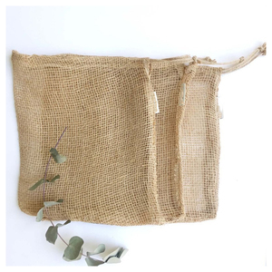 Eco friendly high quality <strong>jute</strong> gift bag burlap bags <strong>drawstring</strong> - Product Image 3