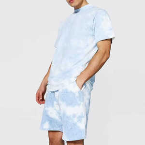 Ensemble short 2 pièces à manches courtes pour homme, survêtements de jogging et de jogging - Product Image 3