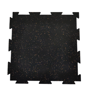 Leading Manufacturer Safety Gym Tile <b>Flooring</b> With Shock Absorption Safety Enhancement <b>Rubber</b> Gym <b>Mats</b> for Indoor Gym <b>Flooring</b> - Product Image 1