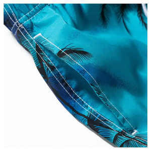 Shorts de sport à séchage rapide de style décontracté à taille élastique, motif uni, imprimé, pour la plage, le surf, vente en gros - Product Image 5