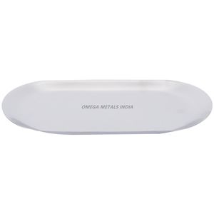 Bandejas de servicio rectangulares plateadas elegantes con acabado suave y Diseño Contemporáneo, perfectas para una cena elegante y entretenida - Product Image 6