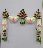 Décor suspendu de conceptions colorées complexes faites à la main pour Diwali mariage et événements culturels-événement Toran Bandanwar Unique Home Decor