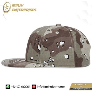 หมวกปีกแบนผ้าฝ้ายแท้ Snapback หมวกฮิปฮอปกลางแจ้งหมวกยุทธวิธีหมวกเบสบอลพราง - Product Image 4