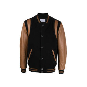 Veste universitaire pour hommes, fabrication OEM personnalisée, commande en gros pour équipe, prête à l'emploi - Product Image 1