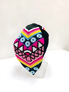 Accessoires pour cheveux, bandeau entièrement brodé de perles fait à la main pour femmes, prix de gros pour les enfants - Product Image 2