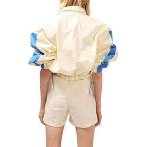 2025 Windbreaker Short <b>Jacket</b> Sets Zipper Nylon Polyester Streetwear <b>Men</b> <b>Camo</b> Color Windbreaker Shorts Set Blank Two Piece - Product Image 3