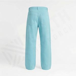 Mens Baggy <b>Denim</b> <b>Trousers</b> Wide Leg Relaxed Fit Durable Customized Color Rock Dirt Modern Streetwear Everyday Jeans Premium - Product Image 2