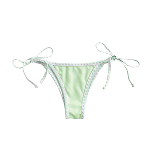 Nuevo Diseño, Venta Caliente, Conjuntos de Bikini para Mujer al por Mayor, Estampado de Leopardo y Cuadros, Conjunto de 2 Piezas, Spandex/Poliéster, Logotipo Personalizado - Product Image 5