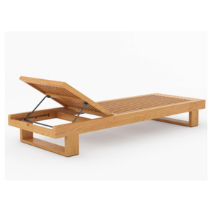 Chaises de jardin en teck, design moderne et élégant, pliables, idéales pour la plage ou le jardin - Product Image 2