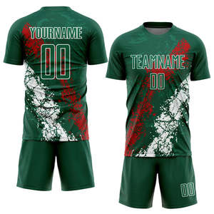 Uniforme de football de qualité supérieure avec ventilation en maille, coutures à haute durabilité et tissu léger évacuant l'humidité - Product Image 4