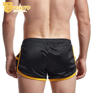 High Quality Men's & Women's Gym Fitness Athletic Running <b>Shorts</b> Quick Dry Breathable Mesh Striped <b>Zipper</b> <b>Pockets</b> Plain Dyed - Product Image 6