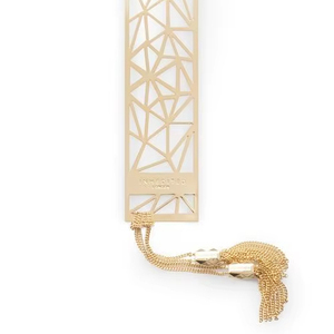 Elegant Handcrafted <b>Metal</b> Bookmark With Unique <b>Engraved</b> Art And Decorative Floral Patterns For Readers - Product Image 1
