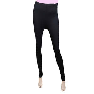 Collant moulant à lacets latéraux pour femme 39 Noir - Product Image 2