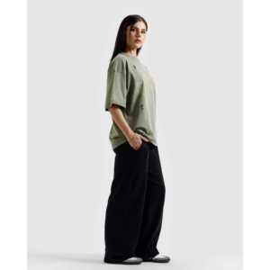 เสื้อยืดเจอร์ซีย์พิมพ์ลายแบบดิสเทรส วัสดุผ้าฝ้าย 100% - Product Image 1