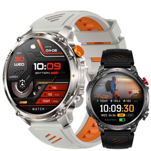Montre connectée HT45, écran IPS 1,7 pouce, 1100 mAh, étanche IP68, montre de sport d'extérieur pour hommes et femmes, application FitCloudPro, Bluetooth, écran tactile - Product Image 1