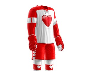 Nuevo Diseño Personalizado de Uniforme de Hockey sobre Hielo, 100% Poliéster, Ropa Deportiva para Hombre - Product Image 3