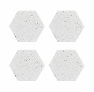 Sous-verres décoratifs en laiton marbré incrusté de 4 sous-verres de Noël populaires pour la maison, l'hôtel et le restaurant au prix d'usine - Product Image 4