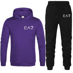 Conjunto Deportivo Casual para Hombre, Primavera y Otoño 2026, Chaqueta Deportiva con Cremallera y Capucha, Pantalones Deportivos, Dos Piezas, Ropa Deportiva Holgada para Hombre - Product Image 3