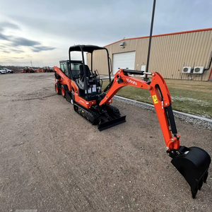 รถขุดขนาดเล็ก Kubota KX018-4 สำหรับขาย แบบตีนตะขาบ ชั่วโมงการทำงานต่ำ พร้อมบุ้งกี๋ขนาดเล็ก - Product Image 2