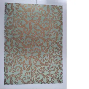 banana silk handmade paper made from 100% banana fiber and waste silk thread silk screen printed ideal for lampshades and wrap