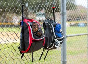 <b>Waterproof</b> Casual Baseball/Softball Backpack Portable Equipment and Gear <b>Bag</b> for Youth and Adults with Zipper Closure - Product Image 6
