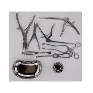 Recién llegado, juego de cirugía neuro espinal ortopédica de 10 piezas, fuente de alimentación Manual con bandeja de riñón, instrumentos quirúrgicos aprobados por CE - Product Image 4