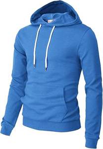 Sudadera con Capucha de Pesca para Hombre, Ligera, de Manga Larga, con Bolsillo Tipo Canguro, Corte Ajustado, Informal - Product Image 3