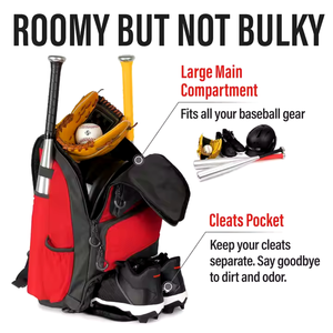 Vente en gros Sac à dos de baseball personnalisé Sac Nouveau design Offre Spéciale compétition Sac à dos de baseball avec poche à chaussures Sports - Product Image 2