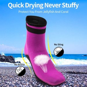 Chaussettes légères en polyester anti-sable pour femmes et hommes, antidérapantes, séchage rapide, plage, sports nautiques, pieds nus - Product Image 4