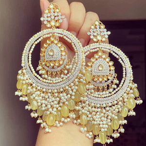 Boucles d'oreilles créoles à la mode faites à la main de haute qualité pour un usage quotidien grossistes de bijoux de mode - Product Image 2