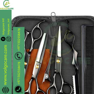 Wholesale 6.0 Inch Right Handed Barber Scissors Set Professional Hair Cutting Thinning Shears Sharp Blunt Blade Men Women <b>Comb</b> - Product Image 6