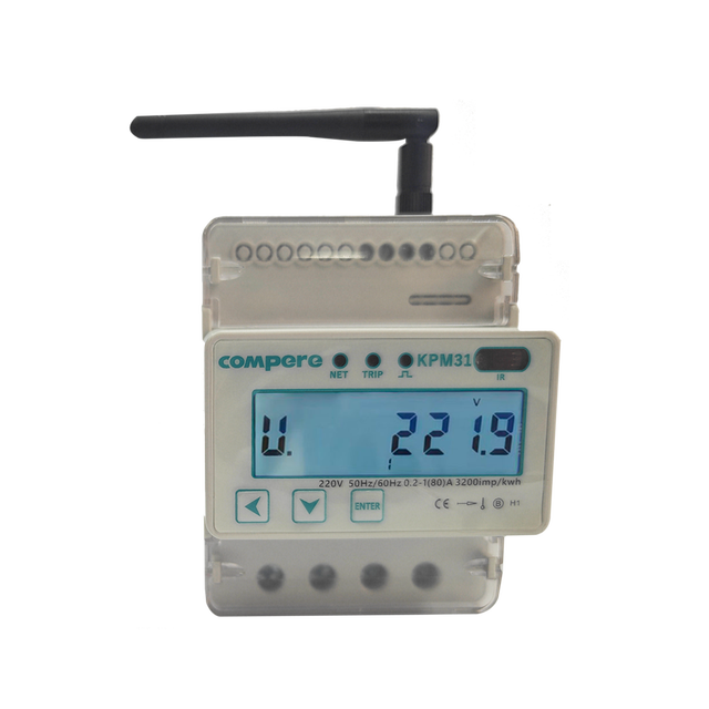 Tenant Billing Smart Sub Metering WIFI Remote Power ON/OFF Single Phase Prepaid Energy Meter