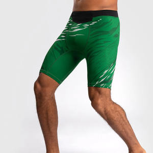 Shorts de combat MMA en gros, unis, séchage rapide, extensibles dans 4 directions, sur mesure, équipement professionnel pour entraînement, grappling, kickboxing - Product Image 5