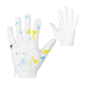 Gants de golf en cuir véritable de haute qualité de conception unique pour les styles de joueur de logo personnalisé gauche et droite pour le sport - Product Image 1