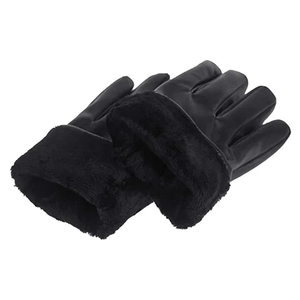 Guantes de cuero de invierno personalizados unisex Guantes de pantalla táctil de piel de cabra de moda Guantes de precio barato de la mejor calidad - Product Image 6
