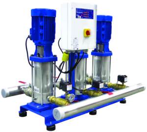 Chất lượng cao thương mại dọc thép không gỉ DC-<span class=keywords><strong>XVM</strong></span> ly tâm Booster Set cho các tòa nhà nhiều tầng chữa cháy 25 bar - Product Image 1