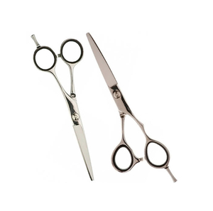 Ciseaux à cheveux en acier inoxydable sur mesure, nouveau design, prix bas, service OEM, ensemble de ciseaux de barbier - Product Image 1