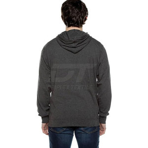 Sudaderas con capucha de alta calidad para hombre, sudaderas con capucha de mezcla de algodón básico, servicio OEM, sudaderas con capucha de Jersey para hombre - Product Image 5