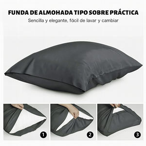 Ensemble de housse de couette avec taie d'oreiller 100% polyester, tailles 50x75cm - pour lit - Product Image 3