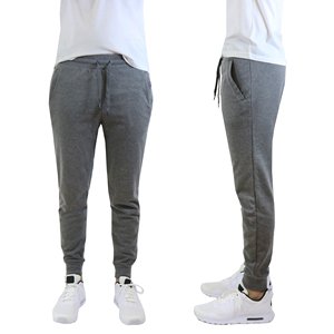Pantalon de survêtement gris 100% coton - Product Image 1