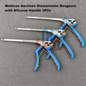Juego de Instrumentos Quirúrgicos de Columna Vertebral Reutilizables de Primera Calidad, Tipo Medicon, Rongeurs Kerrison Desmontables Manuales con Mango de Silicona Suave, Ortopédicos - Product Image 6
