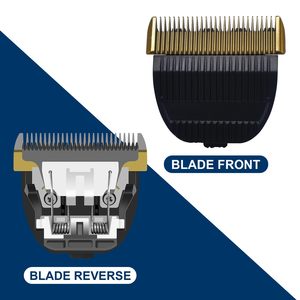 Lot de 2 Tondeuses à Cheveux et Barbe Rechargeables, Lames en Céramique et Acier Inoxydable, Réglables, USB, pour Usage Domestique Français - Product Image 5